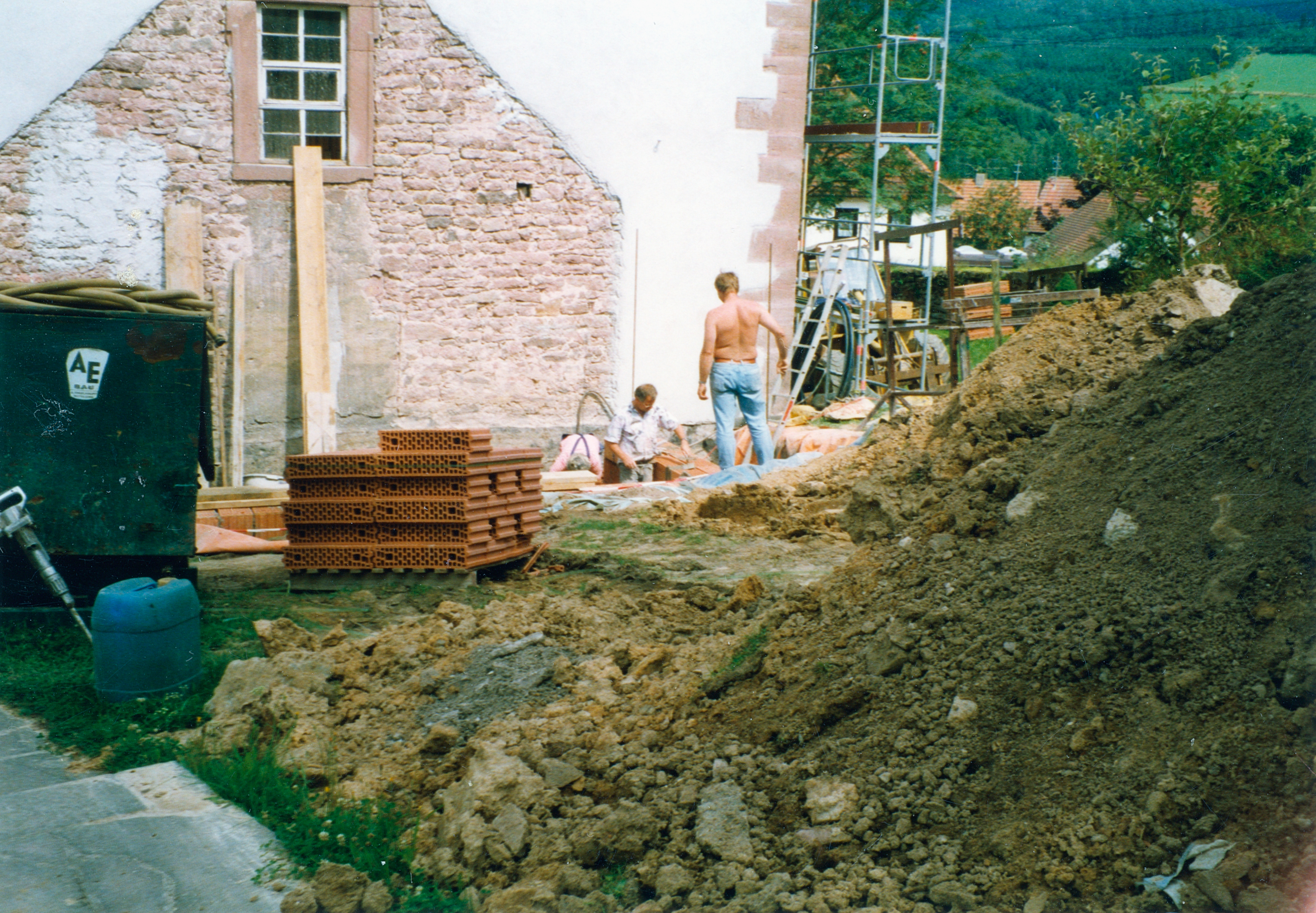 Renovierung der ev. Kirche